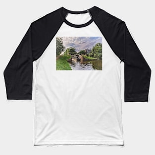 Leaving Aldermaston Lock Baseball T-Shirt